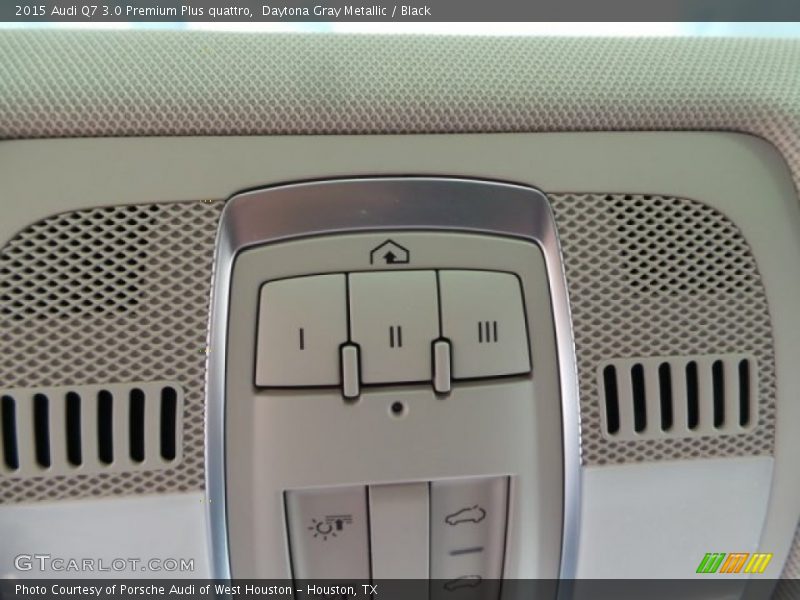 Daytona Gray Metallic / Black 2015 Audi Q7 3.0 Premium Plus quattro
