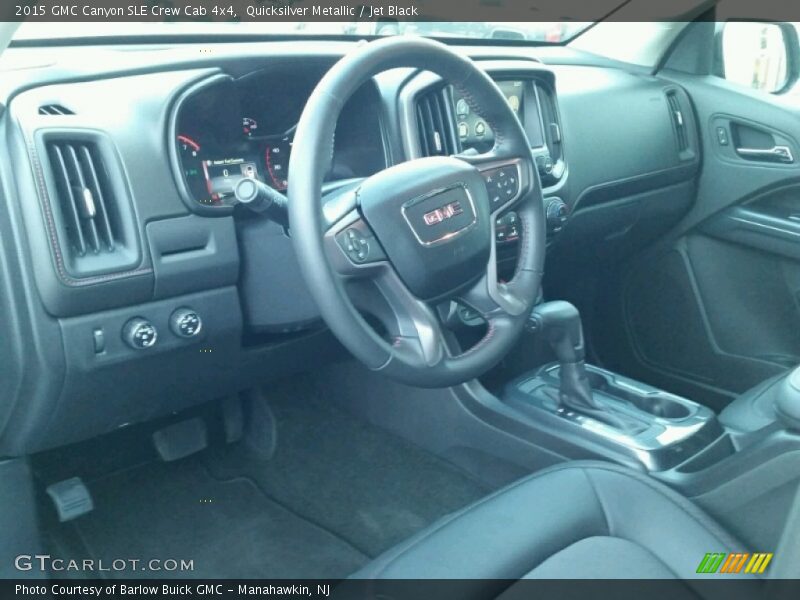 Jet Black Interior - 2015 Canyon SLE Crew Cab 4x4 