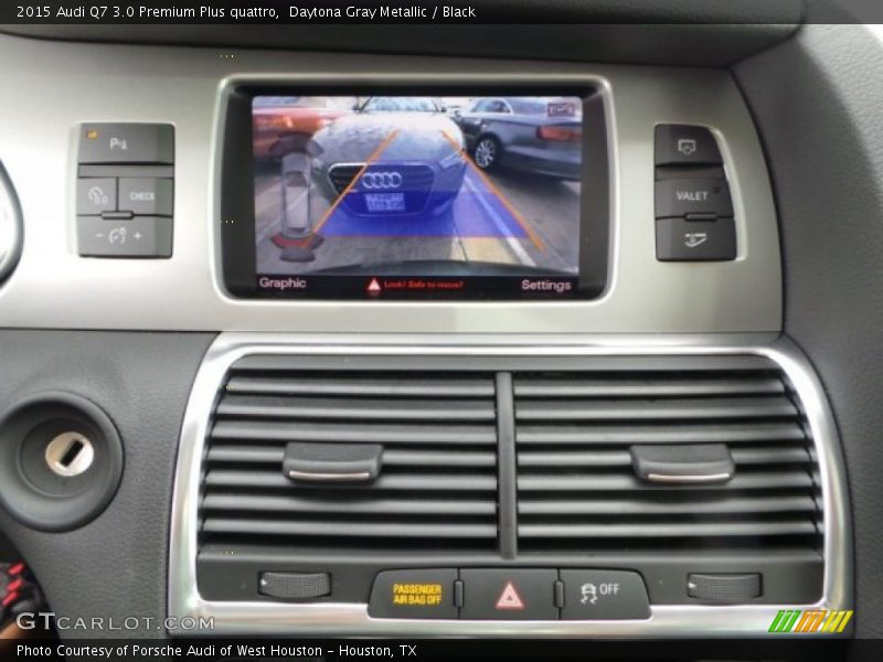 Daytona Gray Metallic / Black 2015 Audi Q7 3.0 Premium Plus quattro
