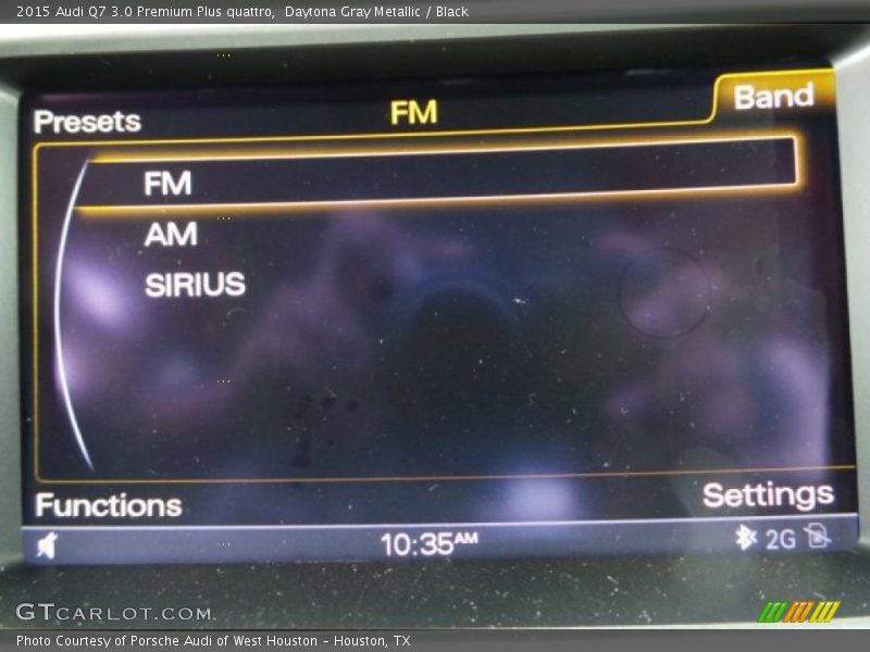 Daytona Gray Metallic / Black 2015 Audi Q7 3.0 Premium Plus quattro