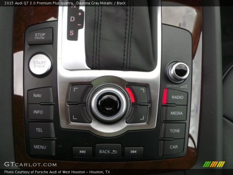 Daytona Gray Metallic / Black 2015 Audi Q7 3.0 Premium Plus quattro