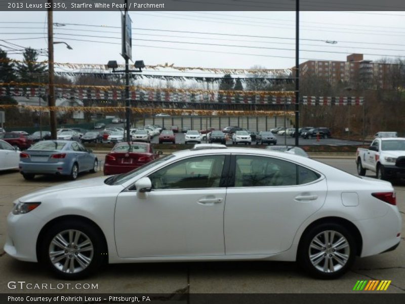Starfire White Pearl / Parchment 2013 Lexus ES 350