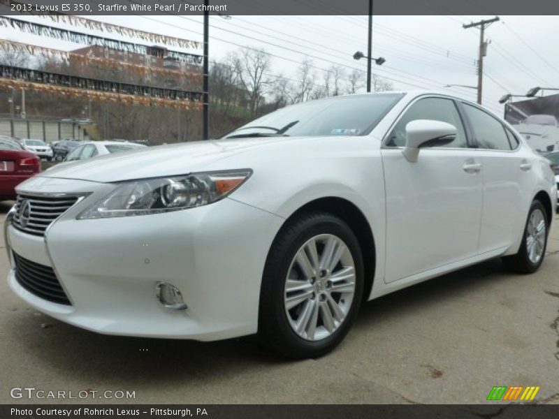 Starfire White Pearl / Parchment 2013 Lexus ES 350
