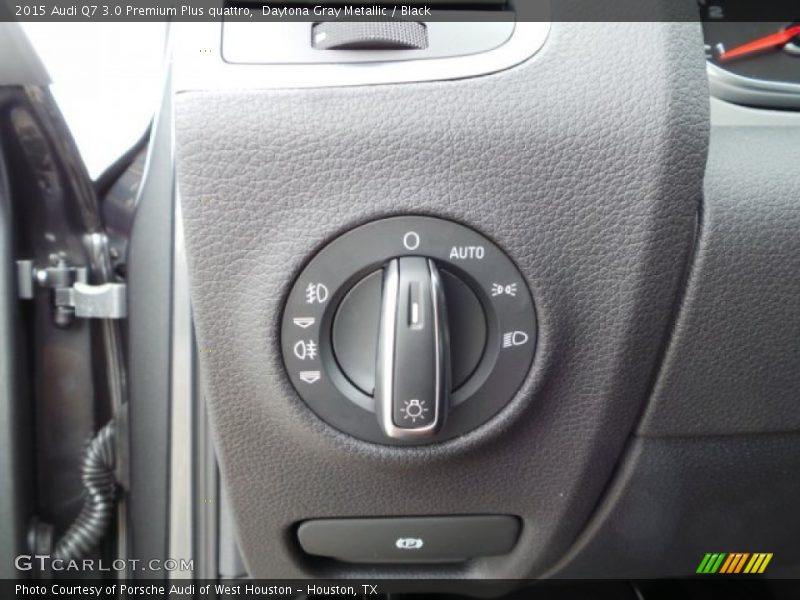 Daytona Gray Metallic / Black 2015 Audi Q7 3.0 Premium Plus quattro