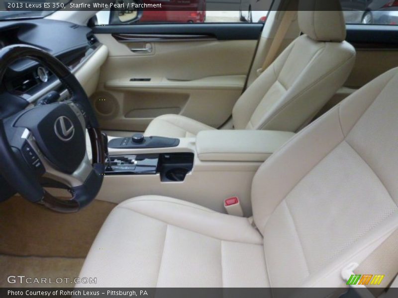 Starfire White Pearl / Parchment 2013 Lexus ES 350
