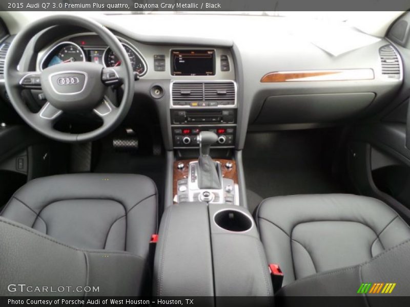 Daytona Gray Metallic / Black 2015 Audi Q7 3.0 Premium Plus quattro