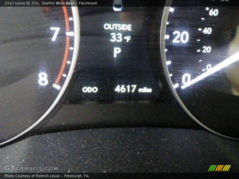 Starfire White Pearl / Parchment 2013 Lexus ES 350