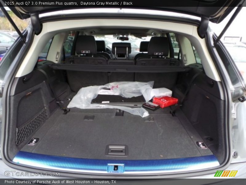 Daytona Gray Metallic / Black 2015 Audi Q7 3.0 Premium Plus quattro