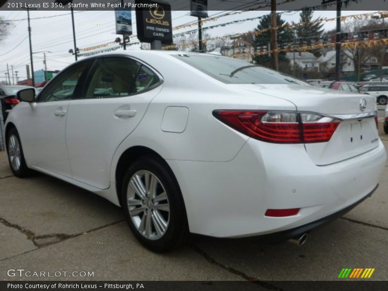 Starfire White Pearl / Parchment 2013 Lexus ES 350