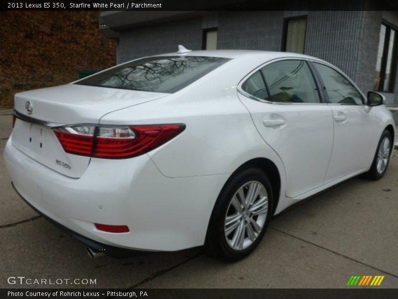 Starfire White Pearl / Parchment 2013 Lexus ES 350