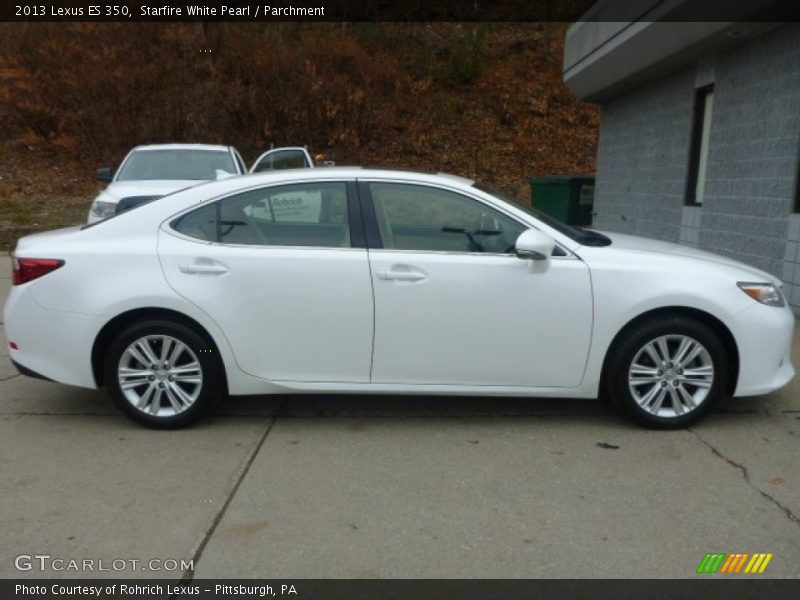 Starfire White Pearl / Parchment 2013 Lexus ES 350