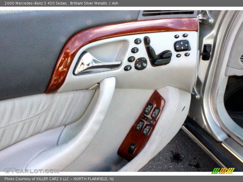 Brilliant Silver Metallic / Ash 2000 Mercedes-Benz S 430 Sedan