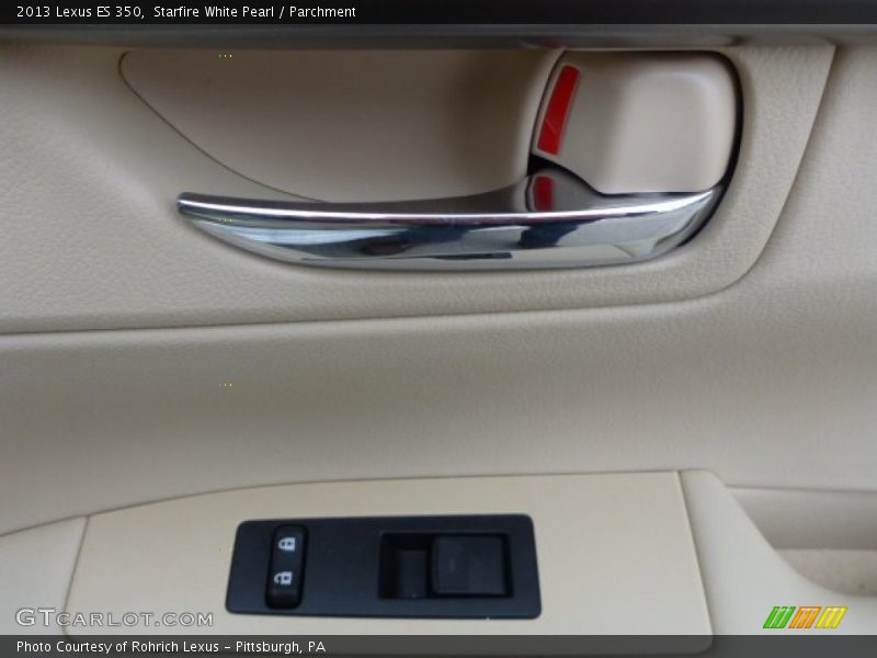 Starfire White Pearl / Parchment 2013 Lexus ES 350
