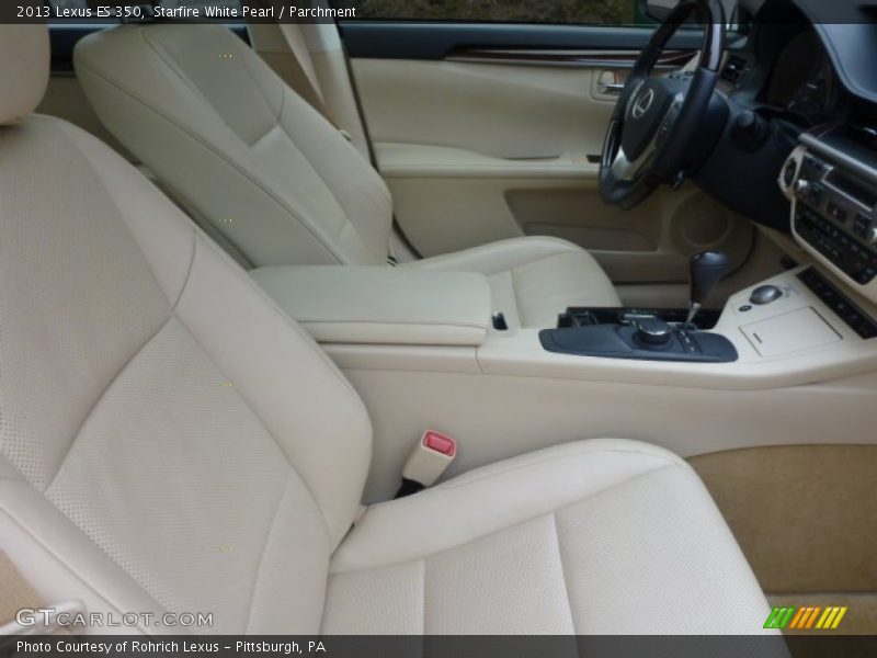 Starfire White Pearl / Parchment 2013 Lexus ES 350