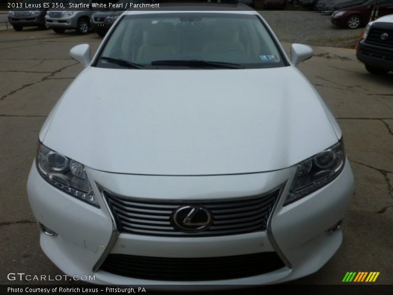 Starfire White Pearl / Parchment 2013 Lexus ES 350