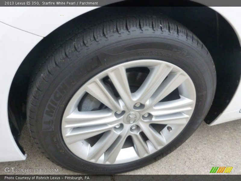 Starfire White Pearl / Parchment 2013 Lexus ES 350