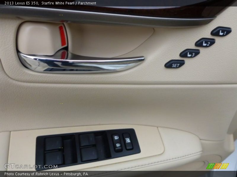 Starfire White Pearl / Parchment 2013 Lexus ES 350