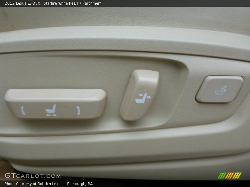 Starfire White Pearl / Parchment 2013 Lexus ES 350
