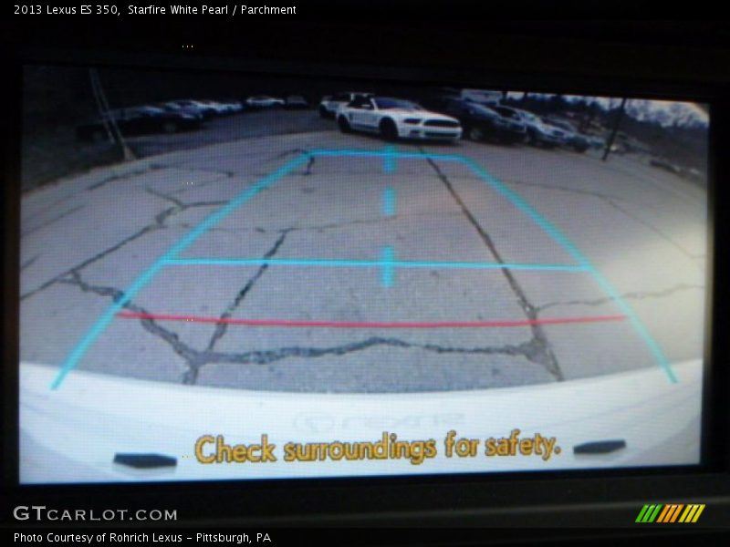 Starfire White Pearl / Parchment 2013 Lexus ES 350