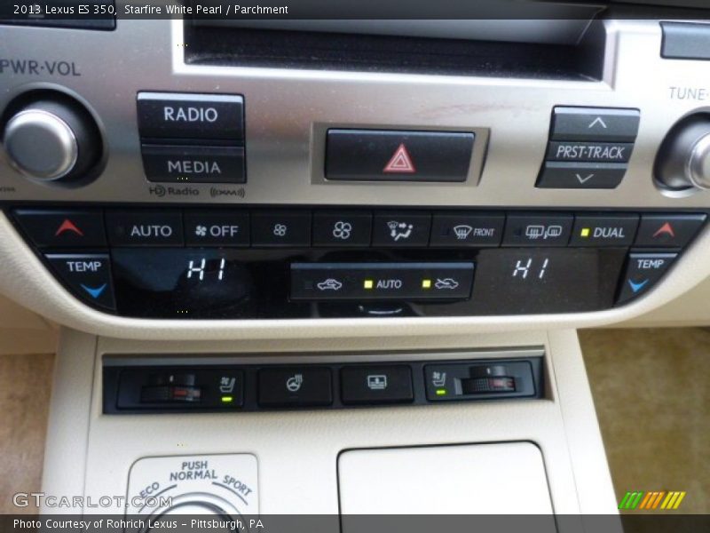 Starfire White Pearl / Parchment 2013 Lexus ES 350