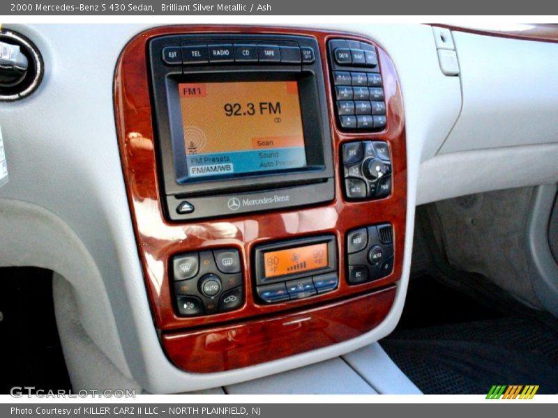 Brilliant Silver Metallic / Ash 2000 Mercedes-Benz S 430 Sedan