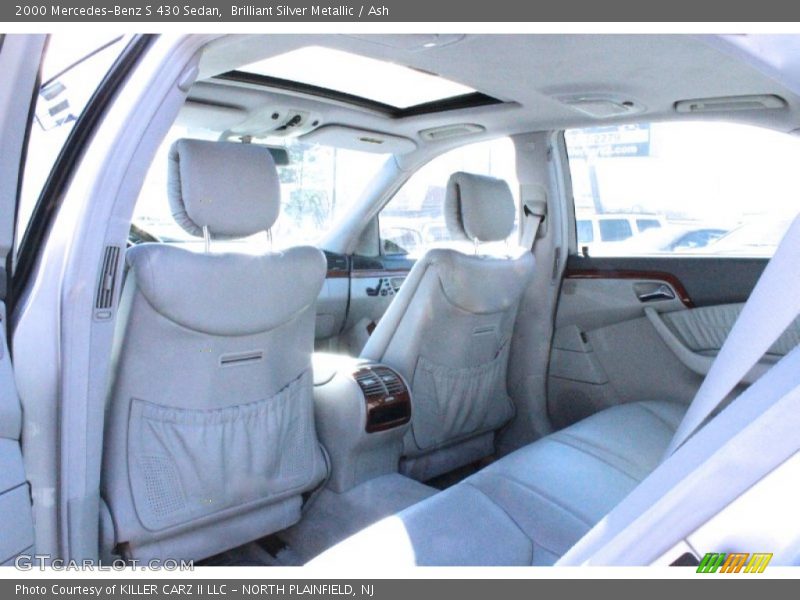 Brilliant Silver Metallic / Ash 2000 Mercedes-Benz S 430 Sedan
