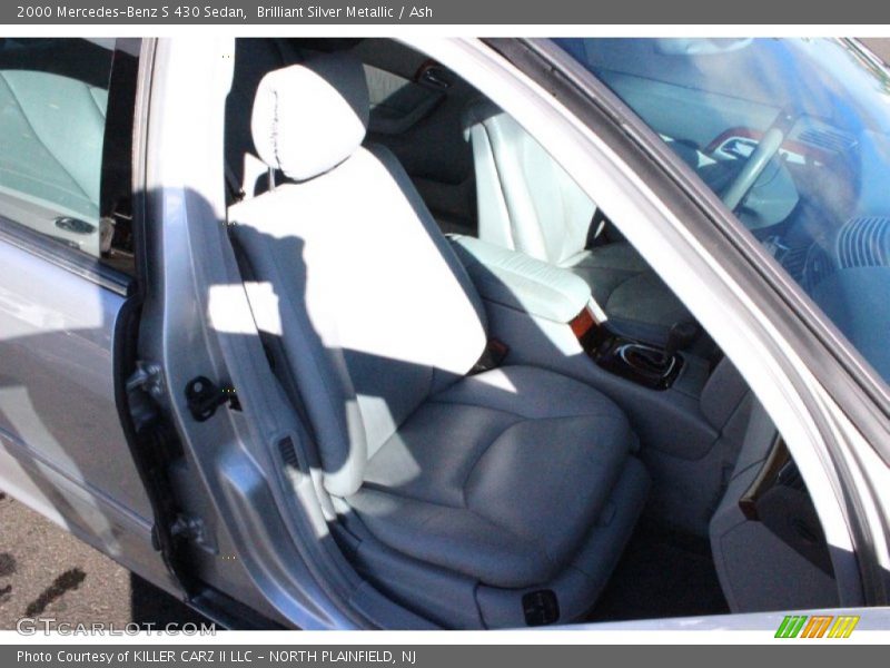 Brilliant Silver Metallic / Ash 2000 Mercedes-Benz S 430 Sedan