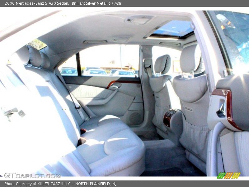 Brilliant Silver Metallic / Ash 2000 Mercedes-Benz S 430 Sedan