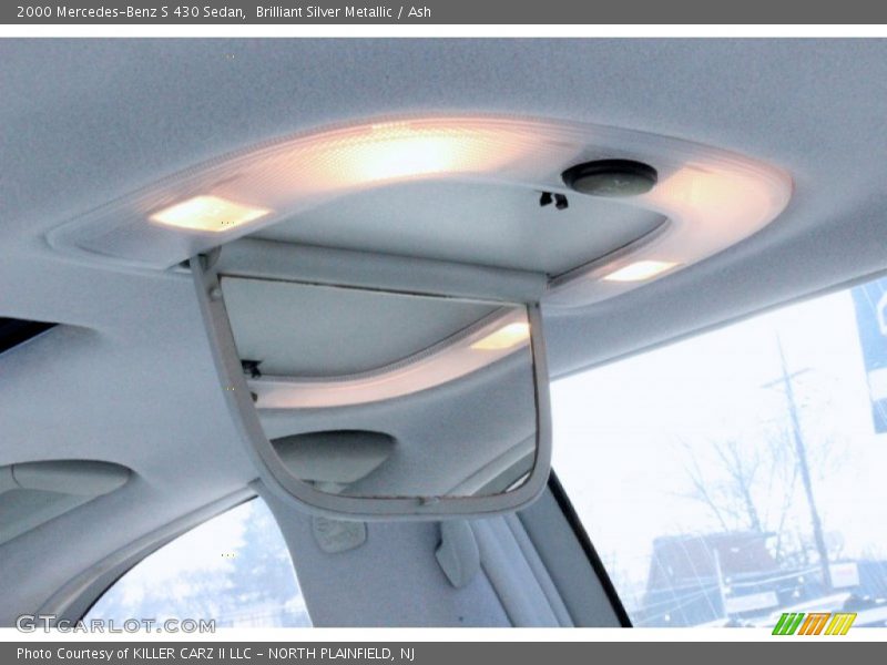 Brilliant Silver Metallic / Ash 2000 Mercedes-Benz S 430 Sedan