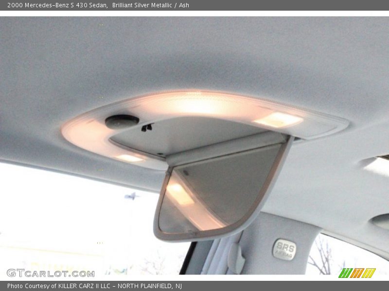 Brilliant Silver Metallic / Ash 2000 Mercedes-Benz S 430 Sedan