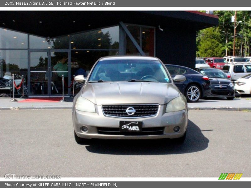 Polished Pewter Metallic / Blond 2005 Nissan Altima 3.5 SE