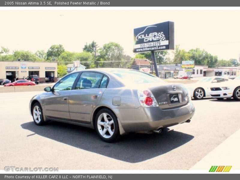 Polished Pewter Metallic / Blond 2005 Nissan Altima 3.5 SE