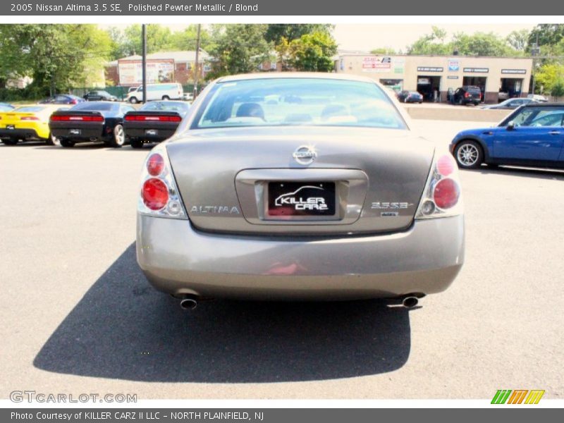 Polished Pewter Metallic / Blond 2005 Nissan Altima 3.5 SE