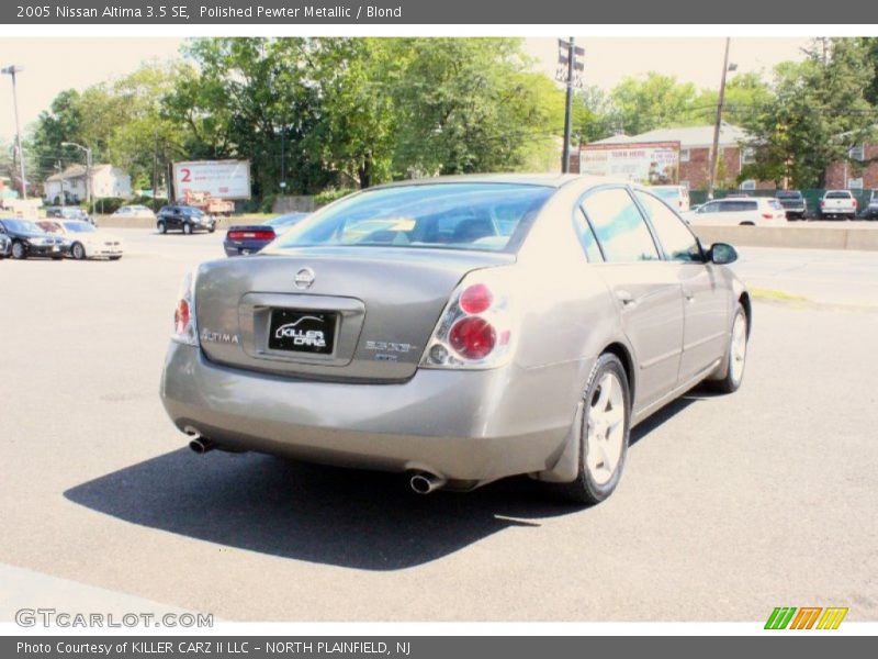 Polished Pewter Metallic / Blond 2005 Nissan Altima 3.5 SE