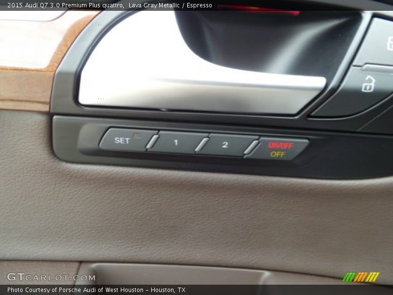 Controls of 2015 Q7 3.0 Premium Plus quattro