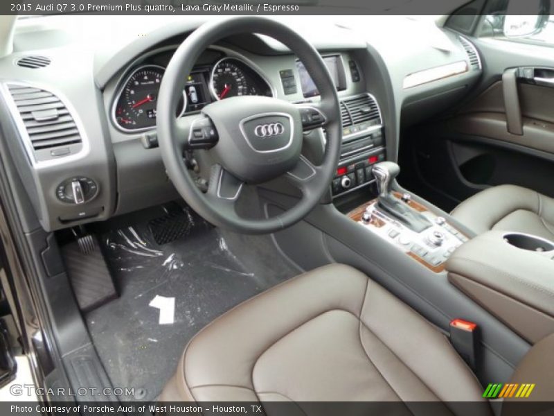 2015 Q7 3.0 Premium Plus quattro Espresso Interior