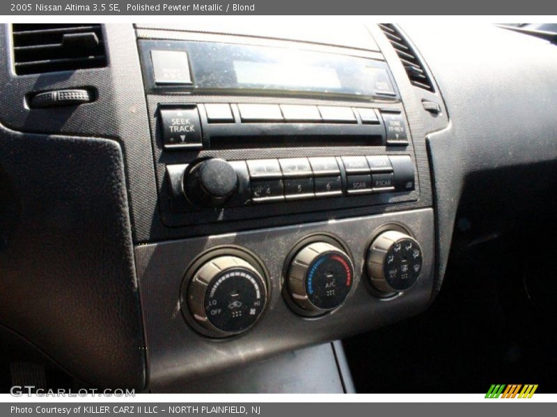 Polished Pewter Metallic / Blond 2005 Nissan Altima 3.5 SE