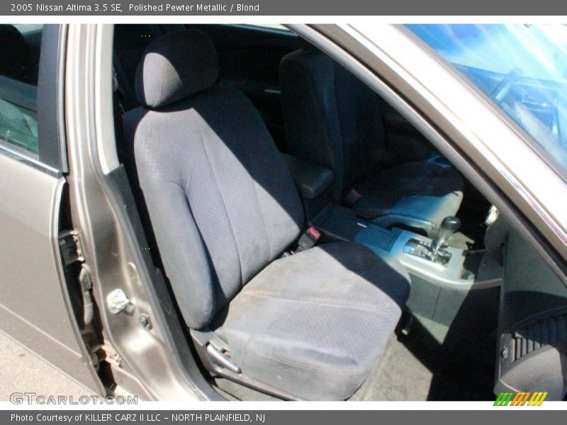 Polished Pewter Metallic / Blond 2005 Nissan Altima 3.5 SE