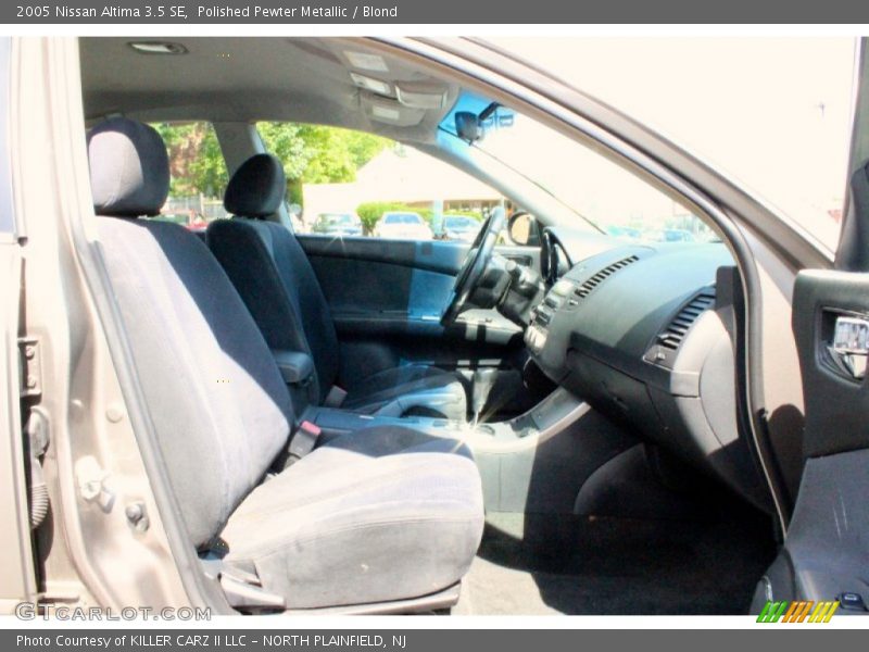 Polished Pewter Metallic / Blond 2005 Nissan Altima 3.5 SE