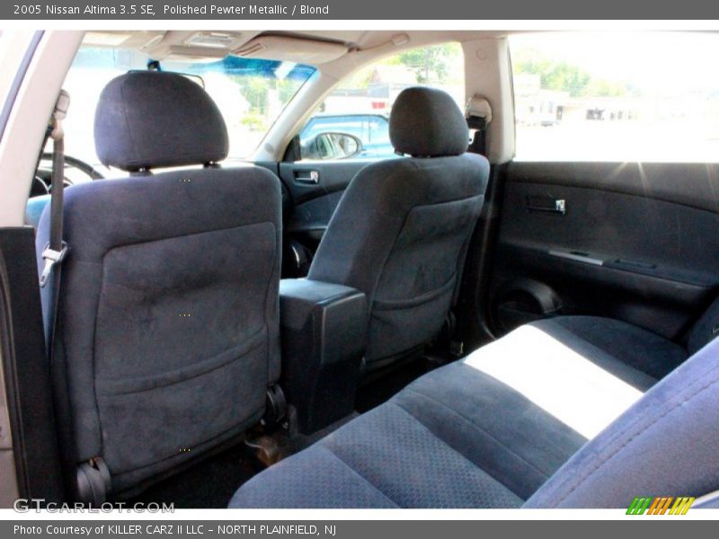 Polished Pewter Metallic / Blond 2005 Nissan Altima 3.5 SE