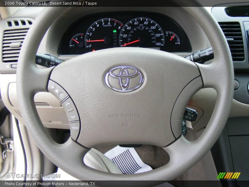 Desert Sand Mica / Taupe 2006 Toyota Camry LE