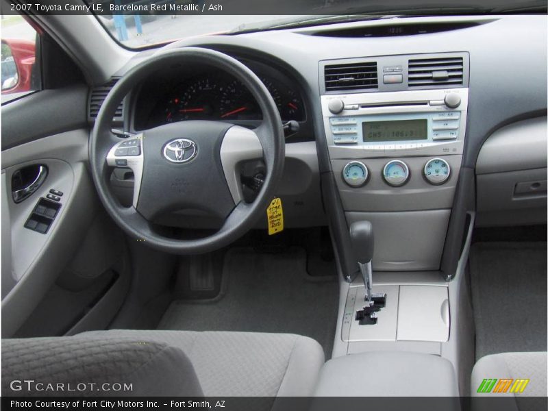 Barcelona Red Metallic / Ash 2007 Toyota Camry LE
