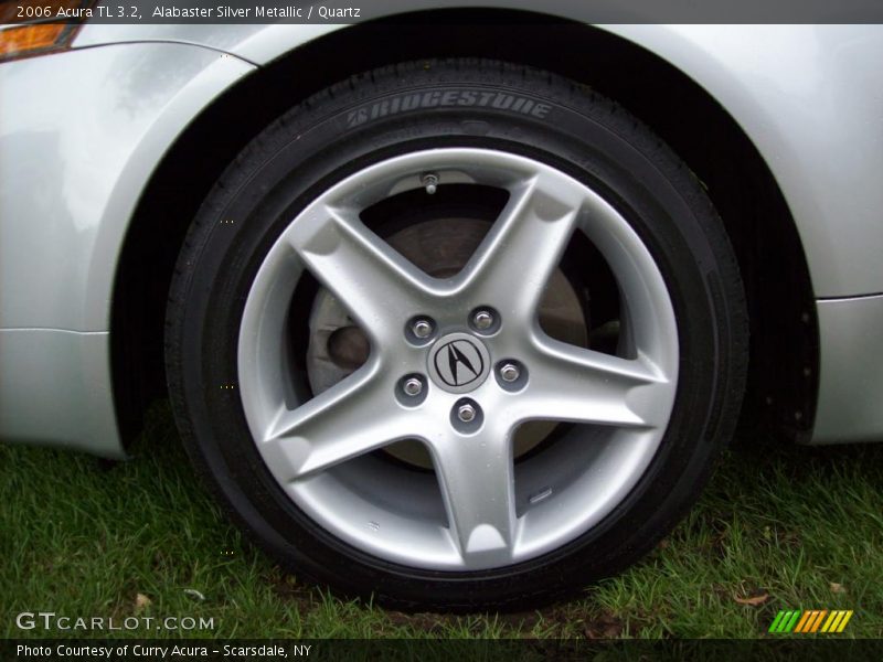 Alabaster Silver Metallic / Quartz 2006 Acura TL 3.2