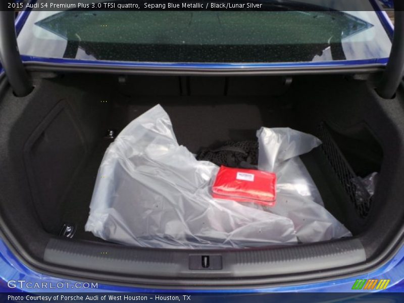 Sepang Blue Metallic / Black/Lunar Silver 2015 Audi S4 Premium Plus 3.0 TFSI quattro