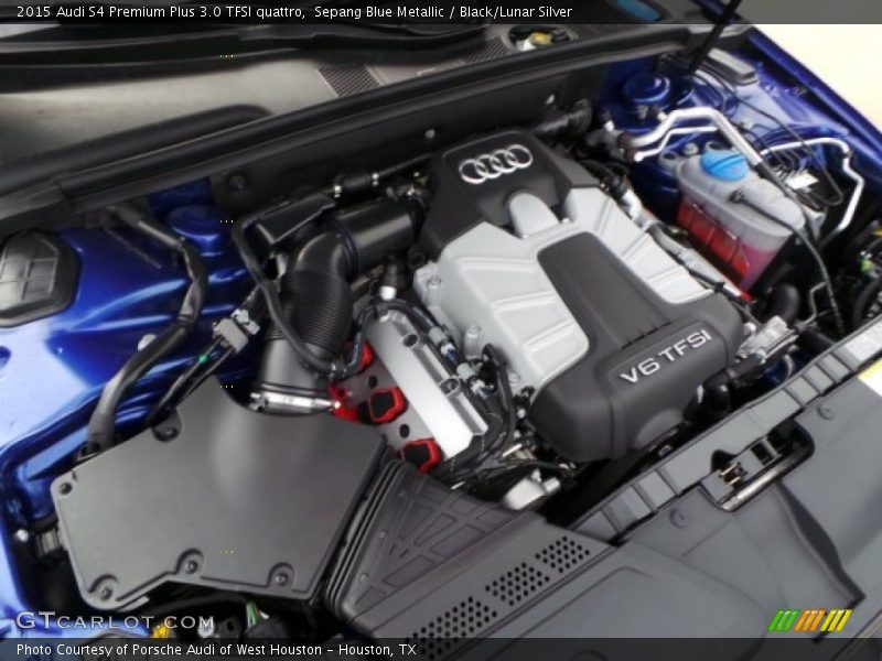  2015 S4 Premium Plus 3.0 TFSI quattro Engine - 3.0 Liter TFSI Supercharged DOHC 24-Valve VVT V6