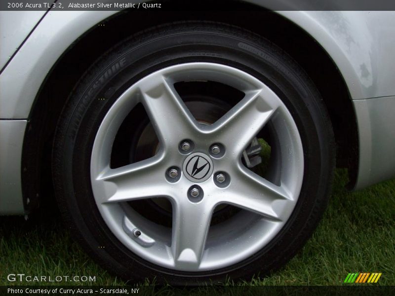 Alabaster Silver Metallic / Quartz 2006 Acura TL 3.2