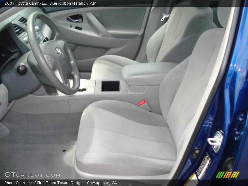 Blue Ribbon Metallic / Ash 2007 Toyota Camry LE