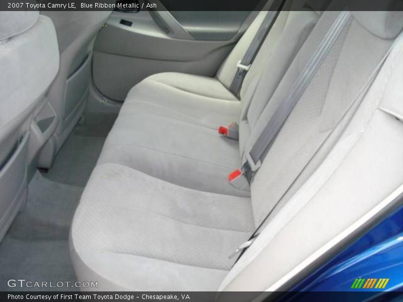 Blue Ribbon Metallic / Ash 2007 Toyota Camry LE