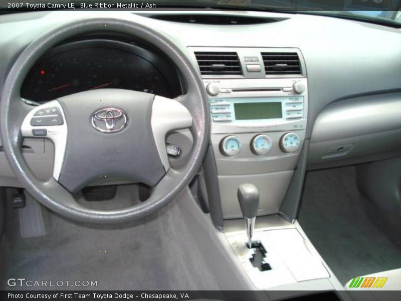 Blue Ribbon Metallic / Ash 2007 Toyota Camry LE