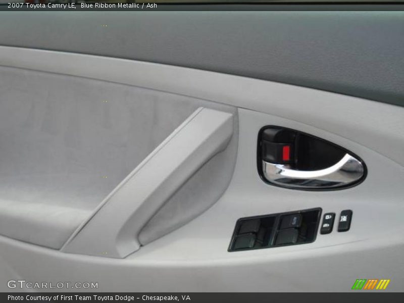 Blue Ribbon Metallic / Ash 2007 Toyota Camry LE